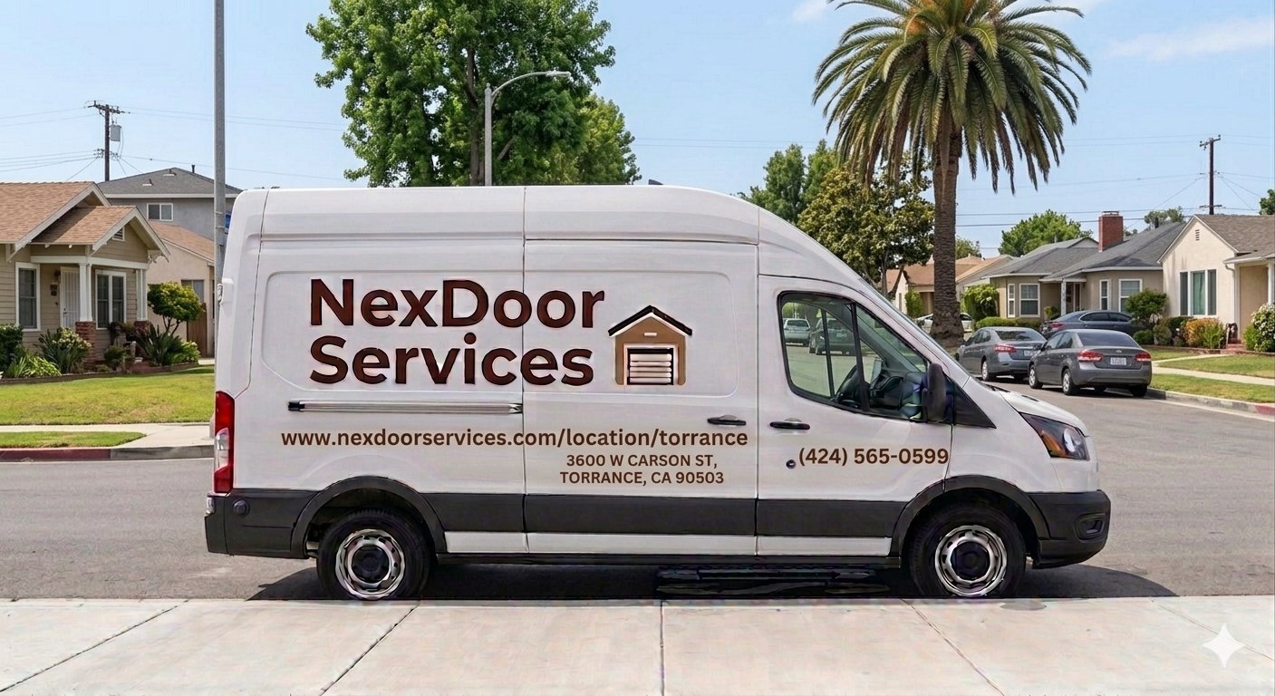 NexDoor Services van in Torrance, CA